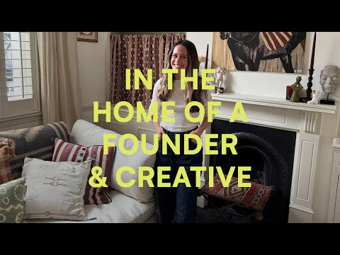 In the Home of a Founder & Creative
