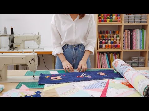 A Handy Little Project That Brings So Much Joy for Your Sewing Corner Made From Scrap Fabric