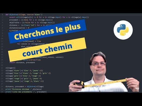 Algorithme sur les graphes : Plus court chemin - Dijkstra