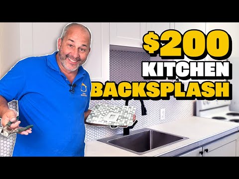 Easiest Tile Backsplash I've Ever Done | Church Flip | Episode 6