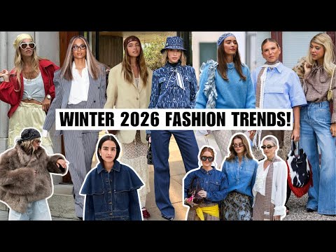 Winter 2025 / '26 Fashion Trends You Need Right Now!