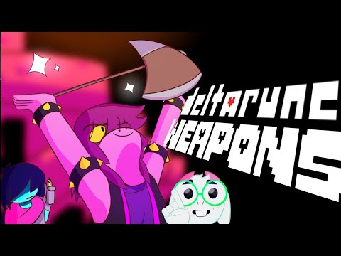 Everything To Learn About DELTARUNE's Weapons! | ConnorWing