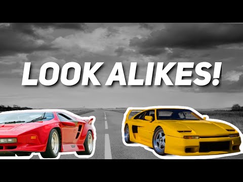 Top 3 WEIRD 90s Supercars...That Look Like Other Supercars!