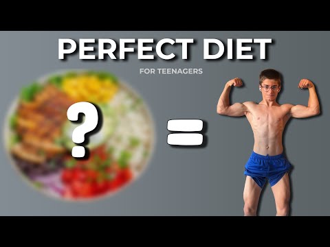 The Perfect Sustainable Diet for Muscle Gain, And Health For Teenagers.