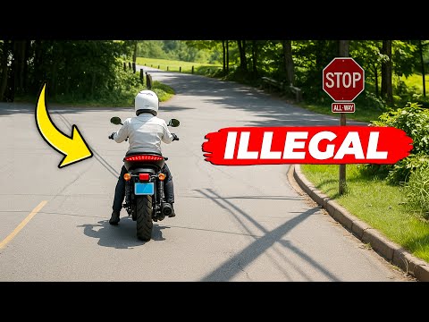 20 SECRET Motorcycle LAWS No One Knows About! (LEARN THEM NOW!)