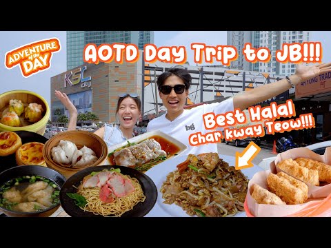 TOP 4 Johor MUST TRY Street Food Spots! | We Found The BEST Halal Char Kway Teow?! | AOTD Episode 23