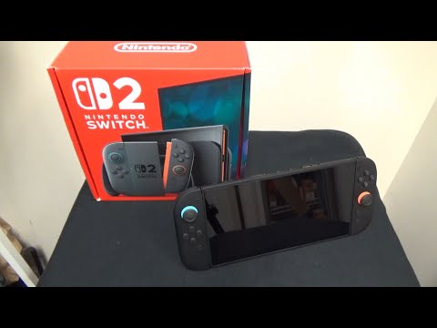 Nintendo Switch 2 Unboxing and First Impressions