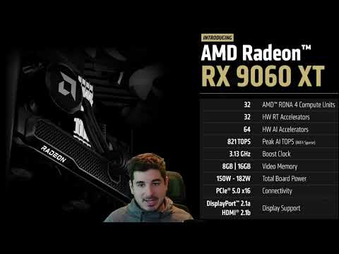 9060xt First look! How does it compare to the RTX 5060TI?