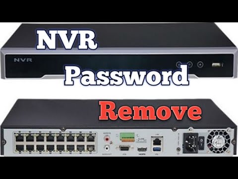 NVR PASSWORD RESET