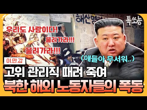 [#에이팅] 사상최초 현대판 노예 반란!💥임금 체불, 심각한 노동 착취로 결국 들고 일어난 북한 노동자들! | #이만갑 644회