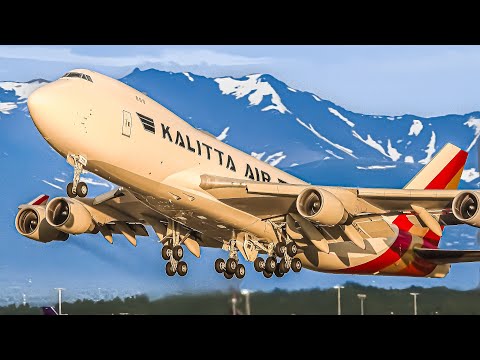 🇺🇸 300 PLANES in 3 HOURS | Anchorage Airport Plane Spotting + Aircraft Identifications [ANC/PANC]