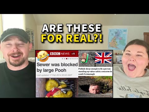 Americans React to Absolutely Mental British Headlines