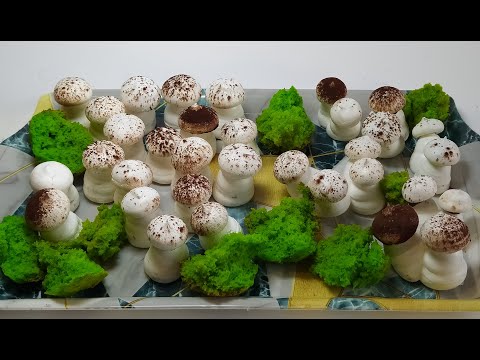 Делаем заготовки на торт Трухлявый пень