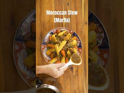 How Moroccans Make Stew Fast (Pressure Cooker) #moroccanfood #pressurecooker #instantrecipe