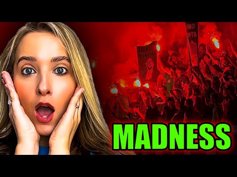 The LOUDEST Football Ultras on Earth 🤯 (American Reacts)