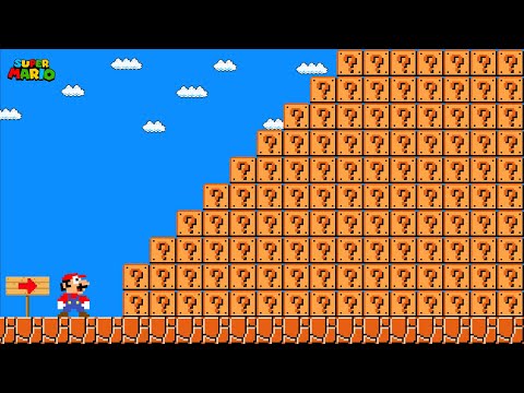 Can Mario Collect 999 item Blocks in New Super Mario Bros Wii?