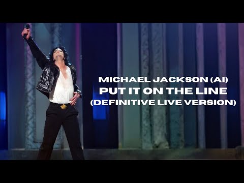 Michael Jackson (Azura) - Put It On The Line (AI Song - Definitive Live Version) | Creatib