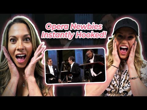 I LOVE IT! American Girls First Time Reaction to Luciano Pavarotti - Libiamo ne’ lieti calici 