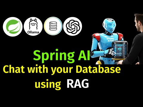 Spring AI - Build Chatbot for your Database using RAG pattern with locally running Ollama LLM model