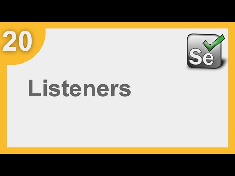Selenium Framework for Beginners 20 | What are TestNG Listeners | How to use TestNG Listeners