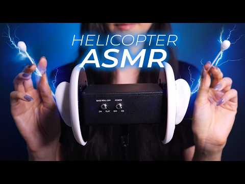 ASMR Brain Numbing 3D Helicopter Triggers Revive Your Tingles | Intense Trigger Warning (No Talking)