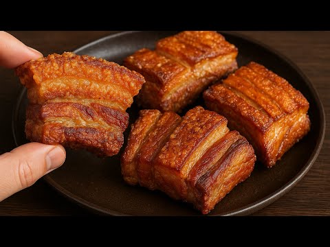 How to make crispy pork belly – Better than in a restaurant!