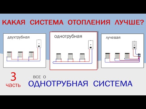 Which heating system is better? Part 3 single-pipe