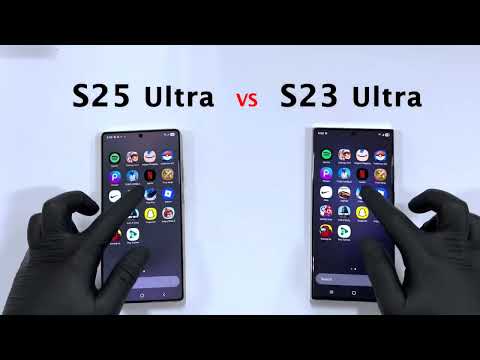 Samsung Galaxy S25 Ultra vs Samsung Galaxy S23 Ultra Speed Test