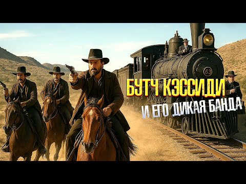 ВЕСТЕРН! БАНДИТЫ ГРАБЯТ ПОЕЗД НА ДИКОМ ЗАПАДЕ! Боевик. Бутч Кэссиди и его дикая банда