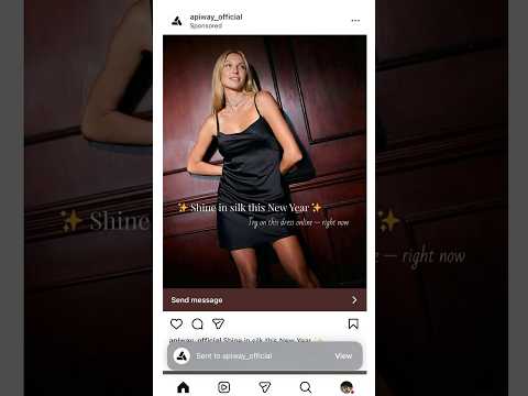 AI Try-On After Clicking Instagram & Facebook Ads