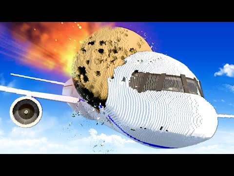 METEOR CAUSES PLANE CRASH! (Teardown)