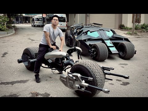 100 Days To Build The One-Of-A-Kind Batpod In The World | Batman Motobike | The Dark Knight