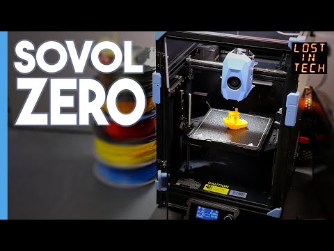 SOVOL Zero - Tiny Powerhouse - FASTEST Production 3d Printer??