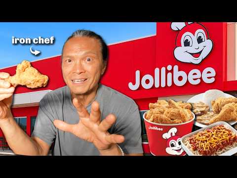 Iron Chef Dad tries Jollibee for FIRST time...