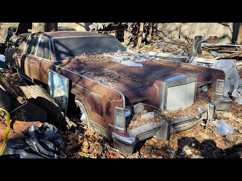 ROTTING 70s Lincoln Continental Sitting 30 Years WILL IT RUN?  - NNKH