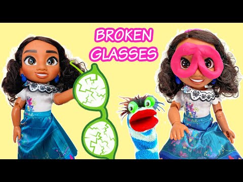 Disney Encanto Mirabel Breaks Glasses and Gets New Ones