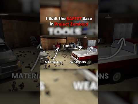 I Built the SAFEST Base in Project Zomboid [Short]