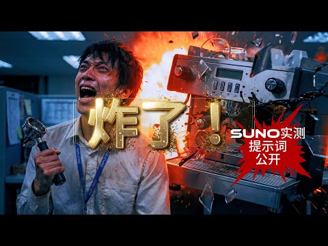 Suno AI+VEO3.1+Grok+Klingai+Hailuo+Wan2.5+Infinitytalk 极限压力测试：我的咖啡机炸了！[完整 Prompts + 视觉生成横评]
