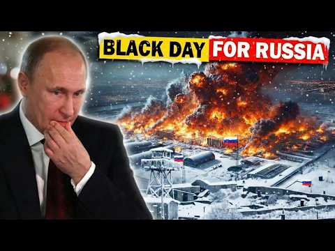 Night of Fire: Ukraine Used a 'Genius' Tactic to ERASE Russia's Drone Army (6,000 GONE)