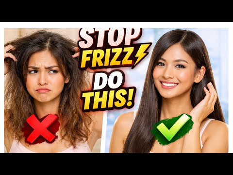 👉 Frizzy Hair? Do This!