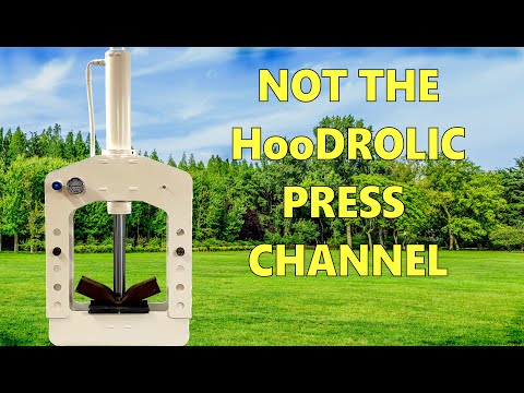 Making a hydraulic press