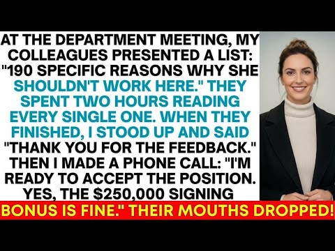 My Team Listed "190 Reasons" Why I Should Be Fired—So I Called My Other Job