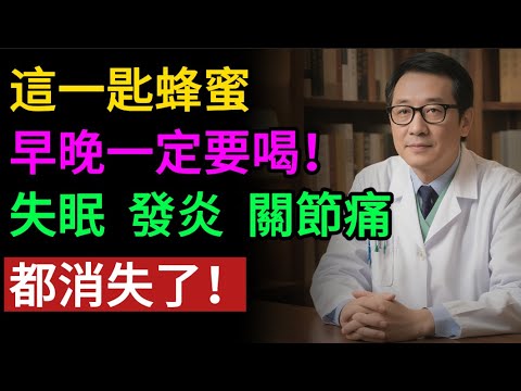 睡前吃一勺它，肝臟感謝你！失眠、便秘全消失，身體年輕 10 歲！#蜂蜜 #失眠 #養胃 #幽門桿菌 #糖尿病飲食 #抗老 #肝臟排毒 #免疫力 #健康科普 #食療