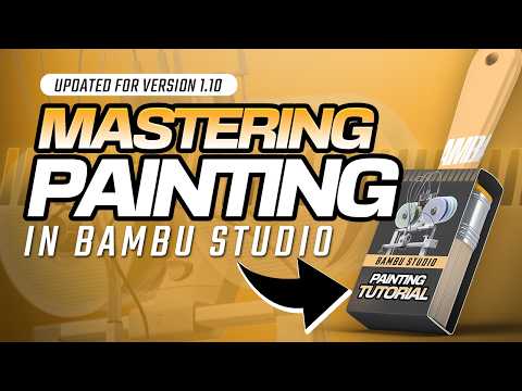 How To Paint 3D Prints In Bambu Studio! 🚀 Step-by-Step Tutorial For Beginners