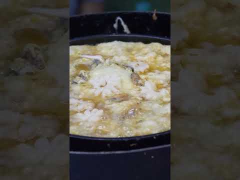 Seafood Crispy Omelette | Thai Street Food