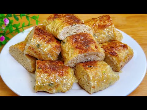 蘿蔔和豆腐是絕配，教你好吃到不想停筷子的做法，酥脆鮮香特美味，【民寒食藝】，#雞胸肉卷料理，#雞胸肉卷食譜，#雞胸肉卷的做法，萝卜豆腐鸡胸肉卷，健康美味的家常菜 Radish Tofu Rolls