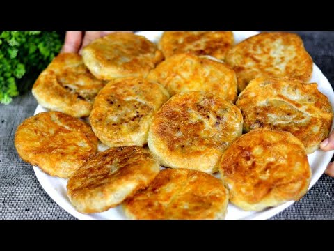 فطير الطاسة السريع  !! الفطير المشلتت باللحمة المفرومة بطريقة عبقرية بدون فرد ولا فرن رهييييب 👌