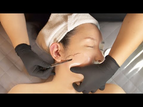 ASMR 😪 Soothing Skin Planing for Sleep | Professional Care by Ragocana