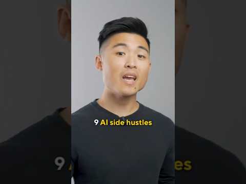 9 AI Side Hustles You Can Start With #CapCut #CapCutForBusiness