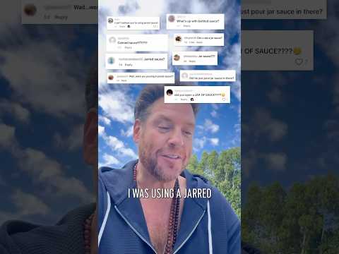 Here's my hot take on why I use jarred sauce for Sunday Sauce 🤌